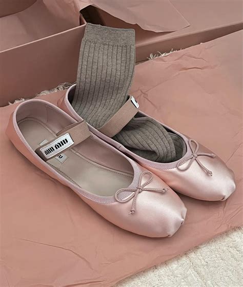 miu miu flats replica|mini miu ballet dupe.